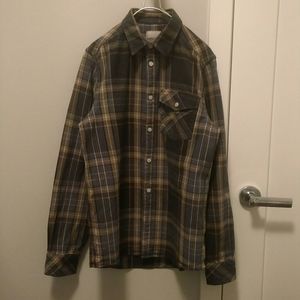 Plaid flannel shirt